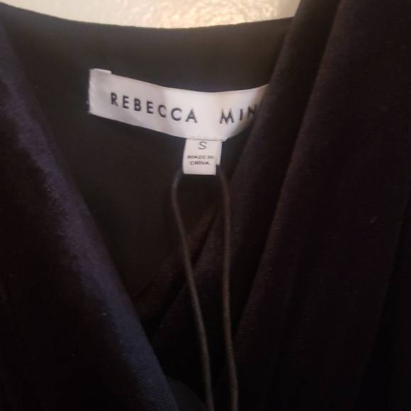 Rebecca Minkoff Jumpsuit Black Velvet - Picture 7 of 8